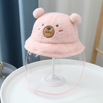 宝宝防护帽婴儿面罩冬季疫情