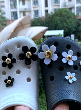 洞洞鞋鞋花鞋扣装饰花