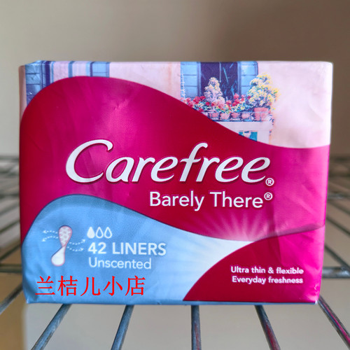 澳洲carefree娇爽无感超薄护垫