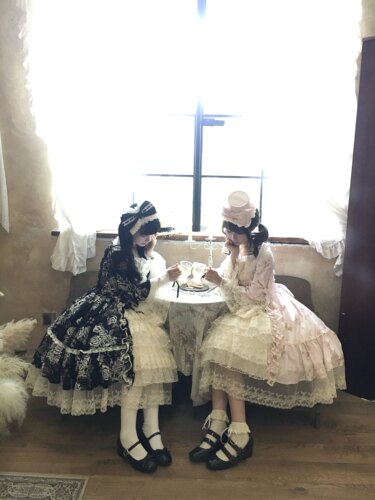 已截团【熊熊日记BearDiary】织花礼原创Lolita dress