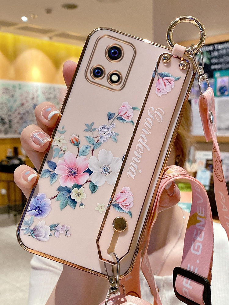 vivoiqoou3手机壳iqoou3x标准版保护5g硅胶套v2061a腕带u3x女防摔2106