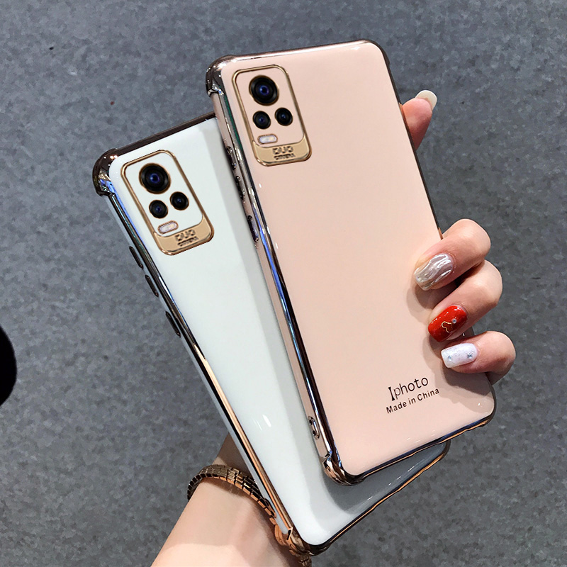 vivos7手机壳vivo s7保护硅胶套网红牛油果绿vivis7镜头全包防摔S7潮牌男女软壳viovs七简约时尚超薄情侣高档