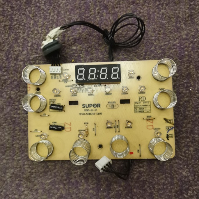 苏泊尔电饭煲配件SF40HC45/50HC45显示板按键板电脑板