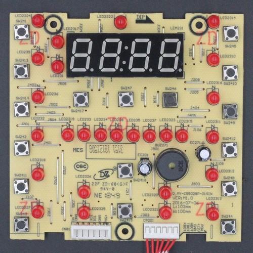 美的电压力锅配件按键板灯板MY-CS5028P PCS6001P CS4028P 12V