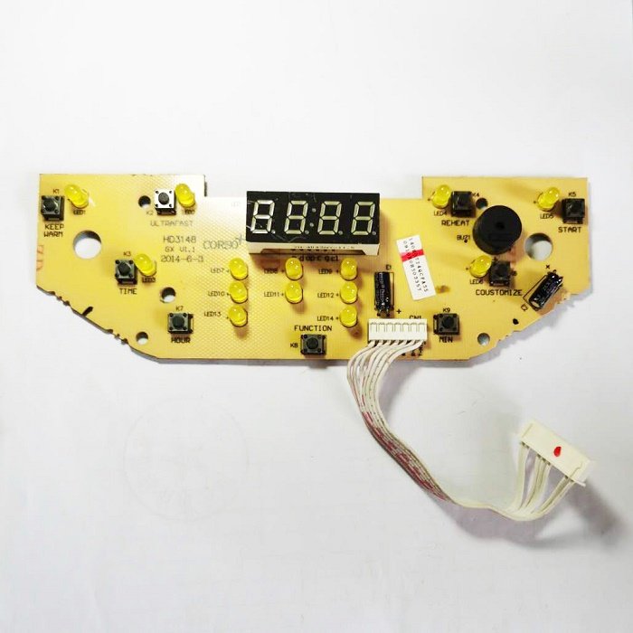 飞利浦电饭煲配件HD3147 显示板灯板线路板控制板,厨房电器,电煲/电锅类配件,淘宝优惠券,粉丝福利购,淘宝优惠卷
