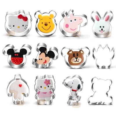 不锈钢卡通动物烘焙模具
