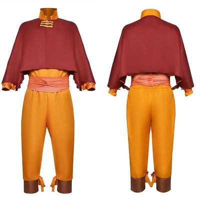 Aang Cosplay Costume  Editio Avatar The Last Airbender Role