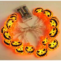 Halloween Led Lights String Pumpkin Witch Ghost Decoration L thumbnail 3