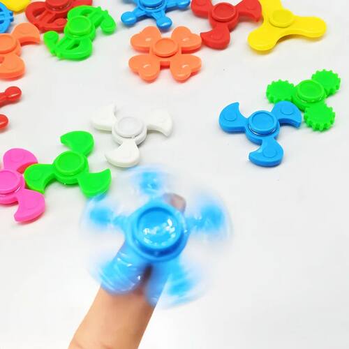 1/20pcs Mini Fingertip Gyro Spinner Colorful Spinning Toys f
