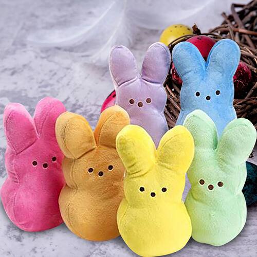 15cm Bunny Plush Toys Stuffed Animal Star Carrot Rabbit Doll