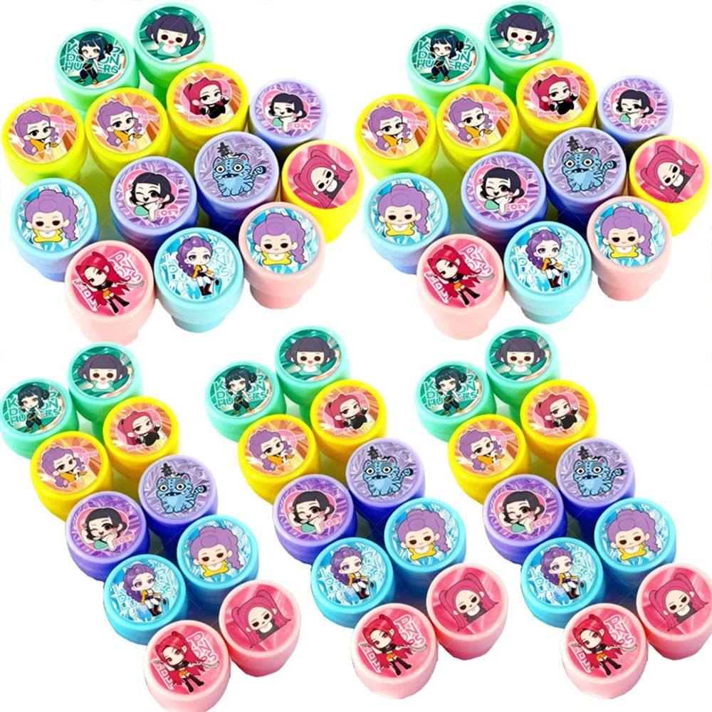 Anime Movie Kpops Demons Hunte Stamps Party Favors Kpop Seal