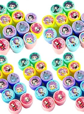 Anime Movie Kpops Demons Hunte Stamps Party Favors Kpop Seal