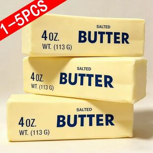 1-5PCS Butter Stick Squishy Toy Slow Rising Squeeze Toy Butt