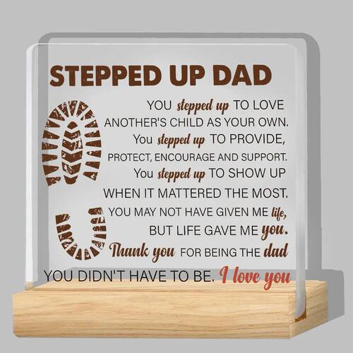 Stepdad Gifts From Stepdaughter Stepson, Stepfather Gifts fo