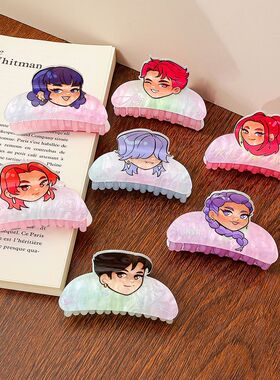 1PC/7PCS Witch Hunter Group cute hair claws, multi-functiona
