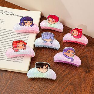 1PC cute multi functiona Group claws Hunter Witch 7PCS hair