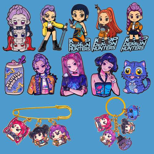 Hot Anime Movie Enamel Pin Demon Lapel P for Backpacks Cool