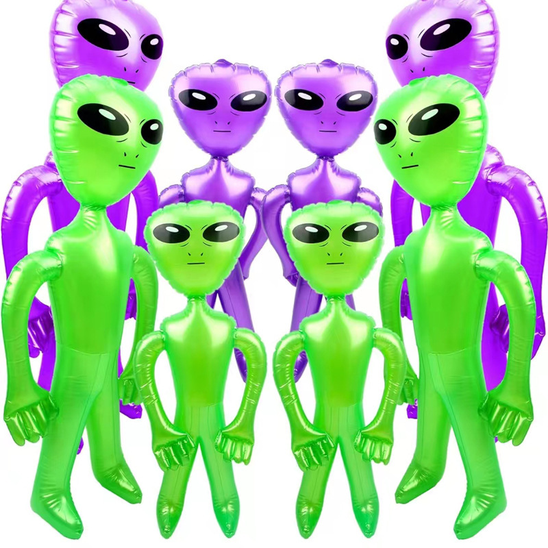 Toy Pvc Inflatable Alien Halloween Bar Decorations Large And