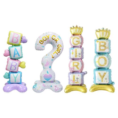 1pc Gender Reveal Large Standing Question Mark Unveiling The