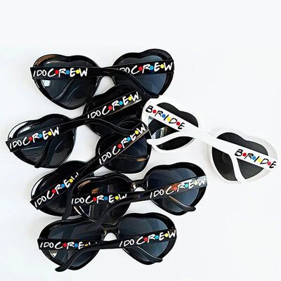 Bride I Do Crew sash Sunglasses Friend Theme Bachelorette he