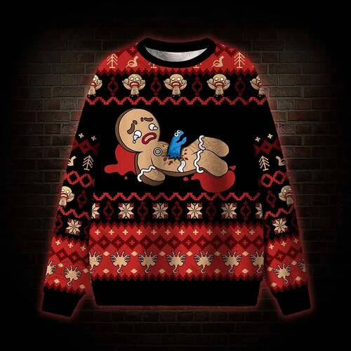 Infant Ugly Sweatshirts: Men's Autumn/Winter Long-Sleeved Sw