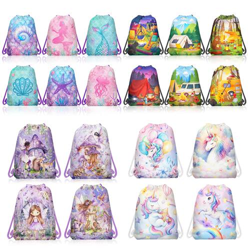10pcs Mermaid Unicorn Dreamy Elf Camping Outdoor Non-woven G