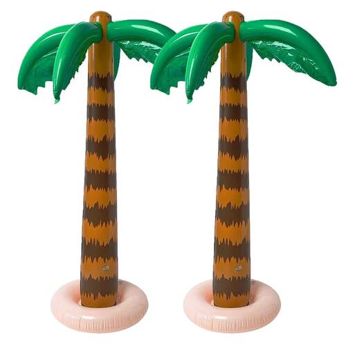 2pcs Inflatable Palm Tree Large Size Coconut Tree Beach Swim