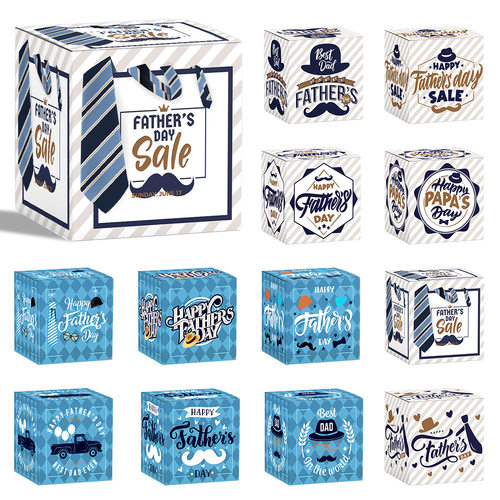 2026 Father's Day Theme Three-dimensional Paper Candy Snack