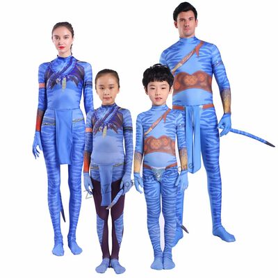 Movie Avatar 2 The Way of Water Neytiri Jake Sully Cosplay C