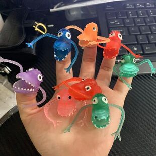 50/20PCS Dinosaur Finger Puppet Funny Small Toys Weird Stuff