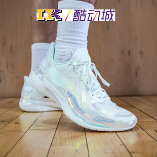 李宁伽马一代男子轻量高回弹篮球专业比赛实战篮球鞋鞋ABAU039-16