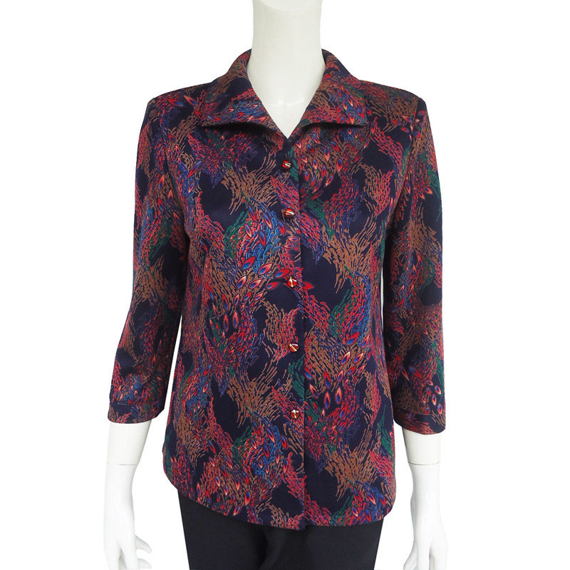 春装新款两用有福太太婆婆上衣