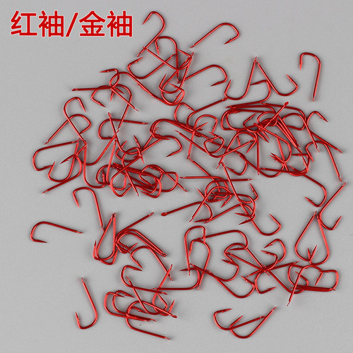 包邮正品红袖鱼钩白条红虫袖钩袖金袖无刺赤袖有倒刺渔钩钓鱼用品