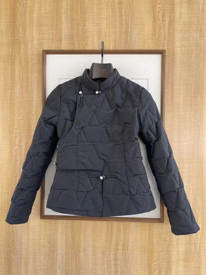 外套短款棉服薄棉衣民族风丝棉