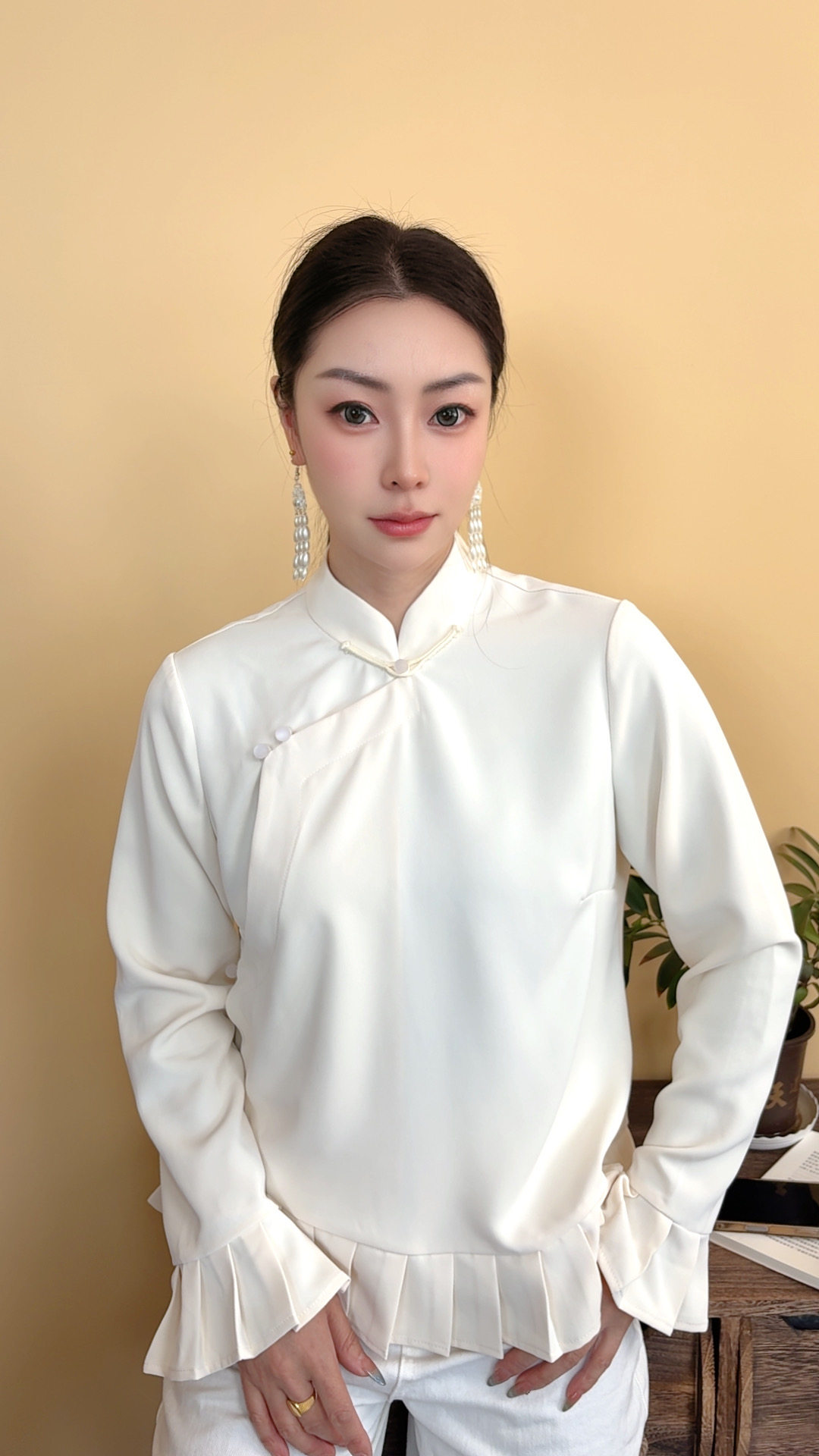 蒙古服饰女士衬衣打底小衫