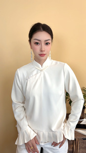 蒙古服饰女士衬衣女款新款民族风服装打底民族服饰日常小衫新品