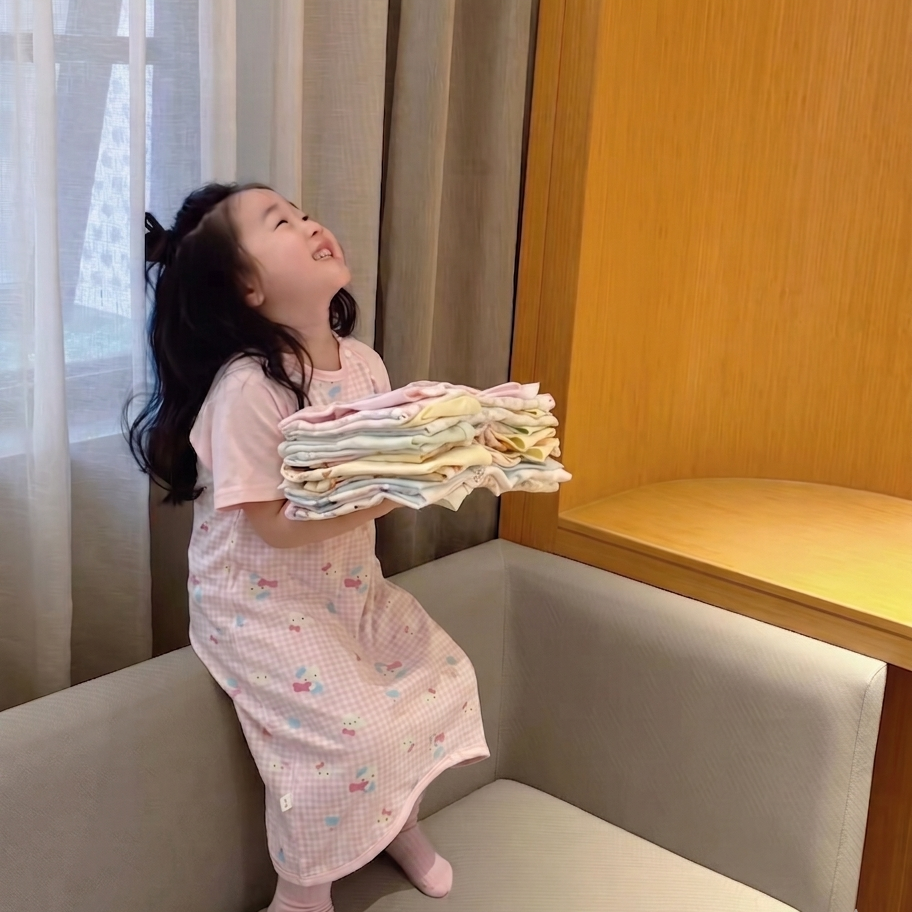 【纯棉防踢】宝宝睡袋百百棉棉睡袋防踢被26246【蛋卷妈】