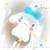 立体大耳狗玉桂狗棒棒糖可定制创意网红彩虹儿童糖果送礼物开模