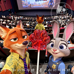 立体姜饼人可爱棒棒糖圣诞节礼物可定制创意网红儿童糖果0糖0脂