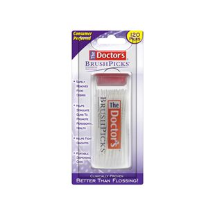 Doctor 120支 满4件 医生牌 Picks牙签刷 牙线签棒 Brush 包邮