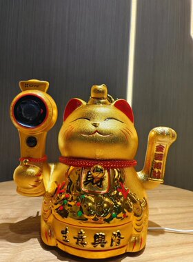 萤石招财猫摄像机高清镜头双向语言对讲10米红外夜视手机远程查
