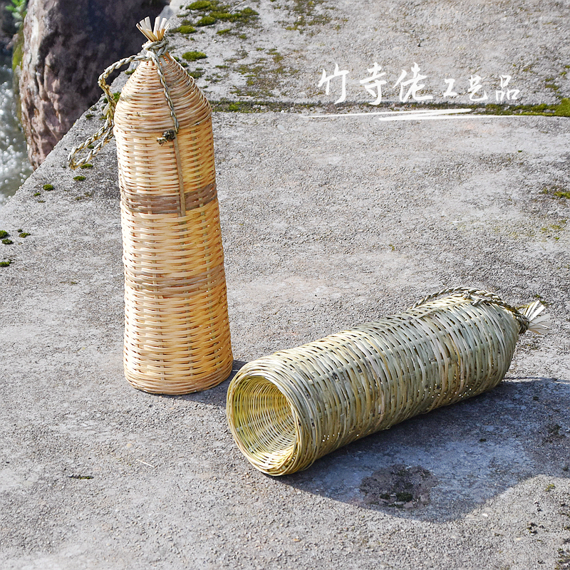 全青皮笼子竹编泥鳅渔具虾笼竹篓