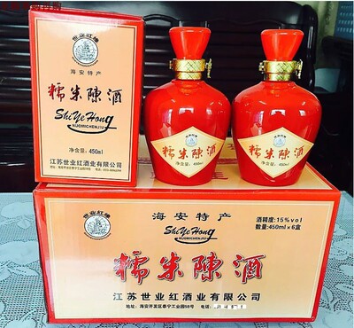 南通特产海安糯米陈酒6瓶陈酒