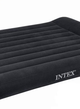 送电泵正品INTEX-66770内置枕头双人特大充气床垫/气垫床宽1米83