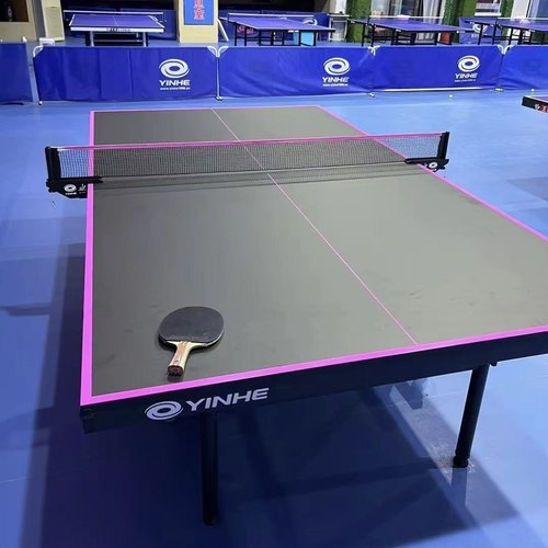 银河YINHE乒乓球桌家用专业球台Y1202带轮移动式标准型赛事案子