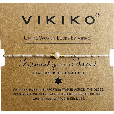 VIKIKO【平安】串珠珍珠女生手链