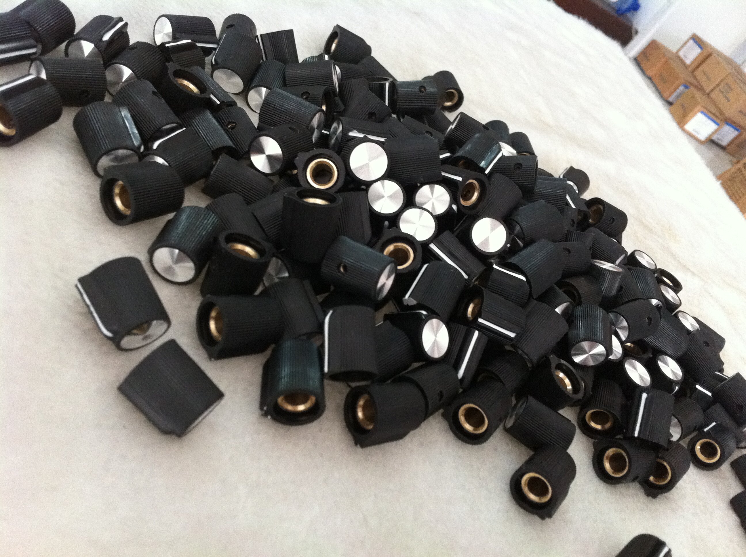 旋钮帽加工中心手轮开关旋钮帽 电子手轮FD波段开关旋钮帽100只