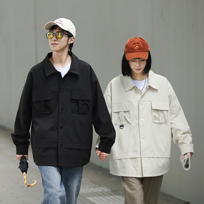 【书婷福利局】春季情侣款时尚潮流休闲夹克BL3928