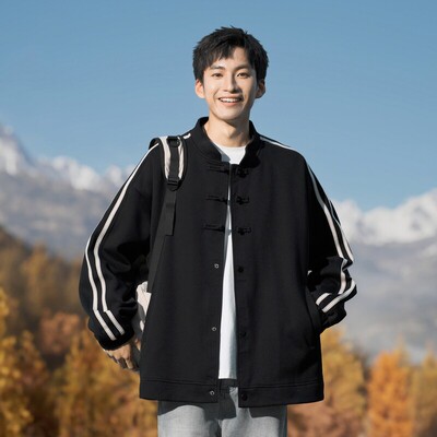 【花总Elvis】春季情侣款时尚潮流休闲夹克BL0666
