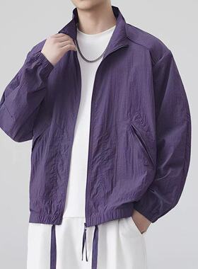 【花总Elvis】冰丝凉感轻薄网眼透气户外运动防晒服MYF26-7751